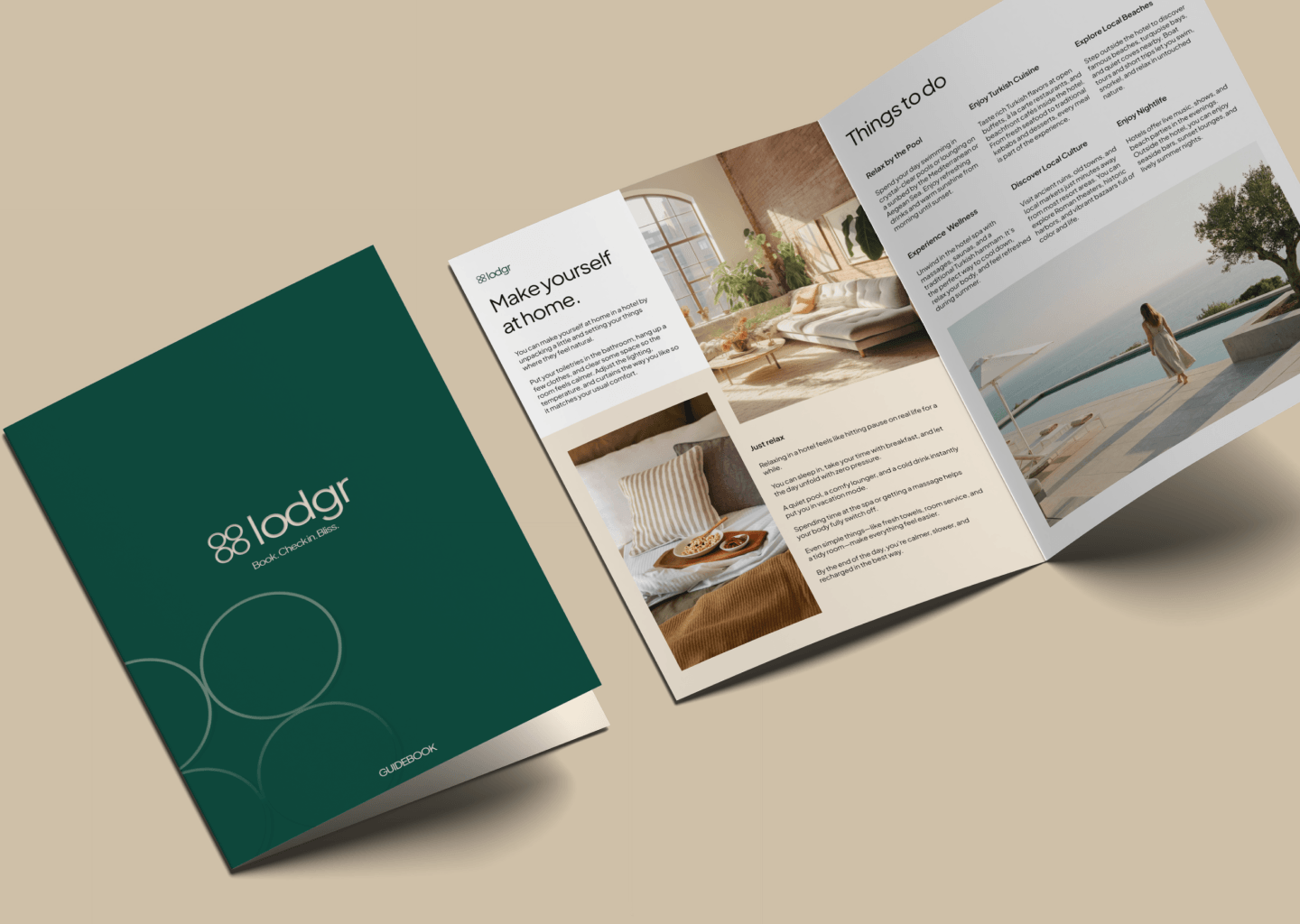 Lodgr print materials