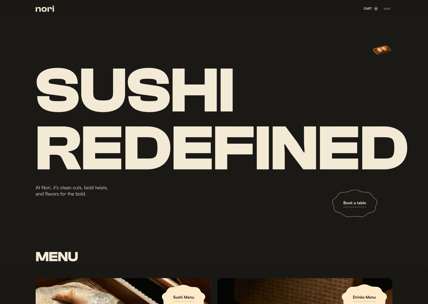Nori website