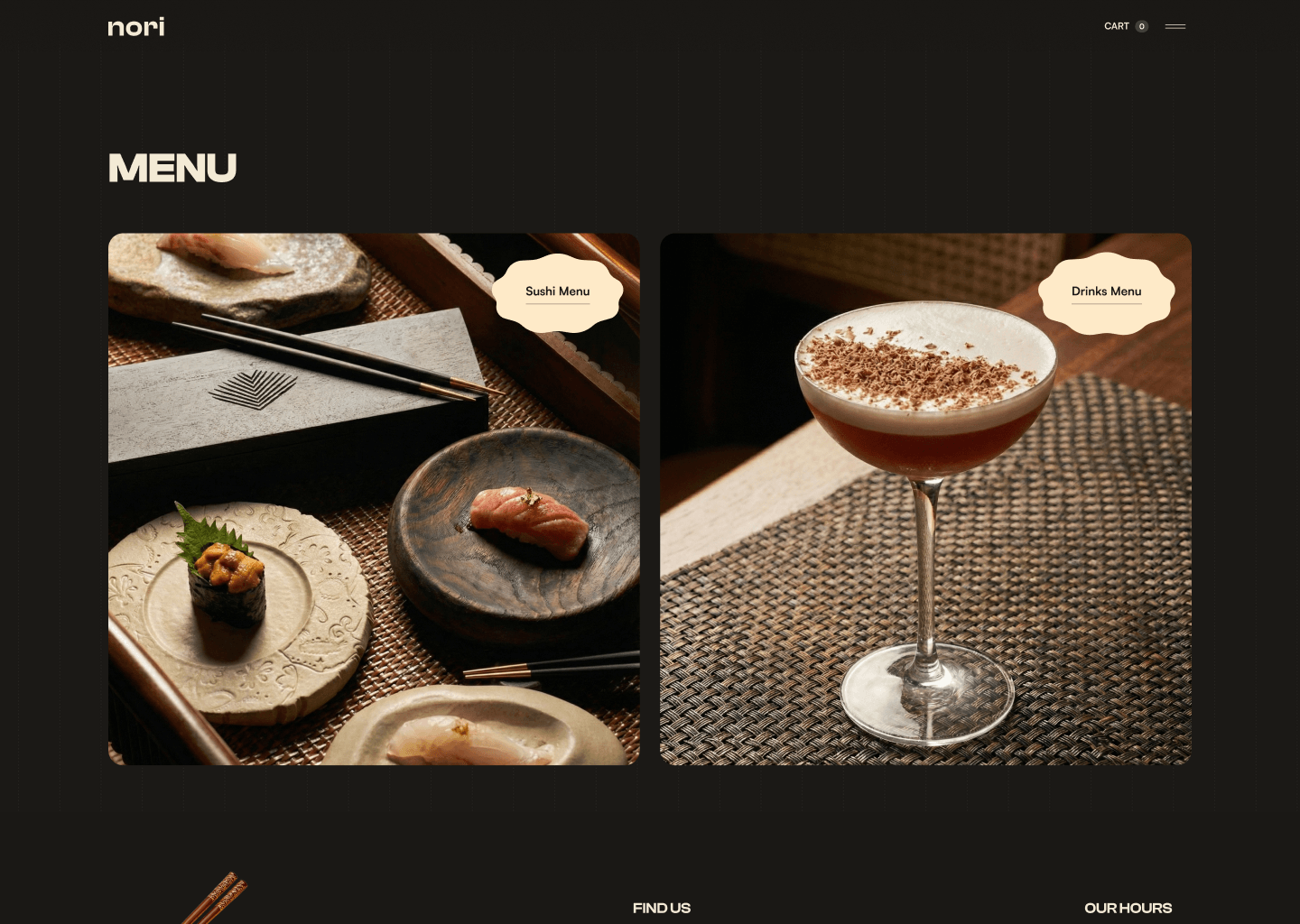 Nori website