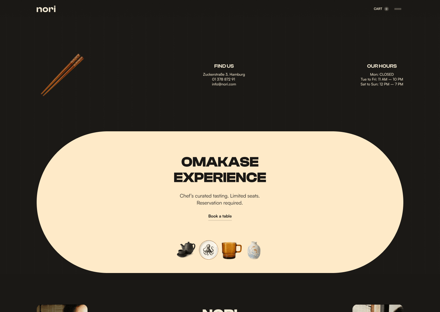 Nori website