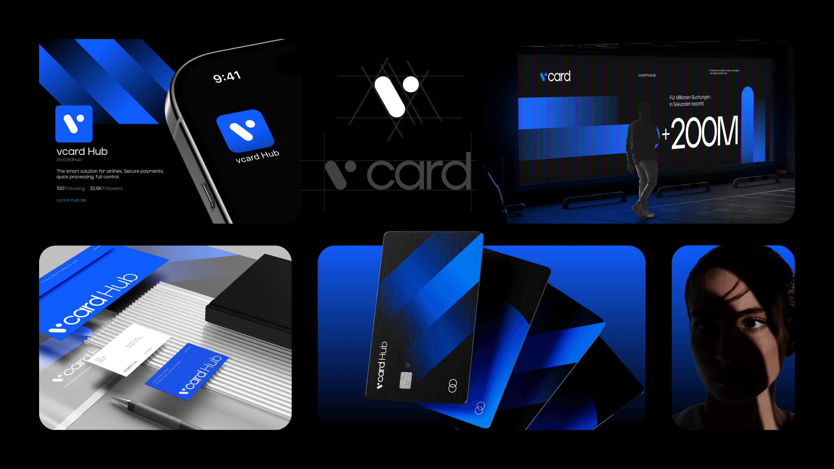 vcard brand identity